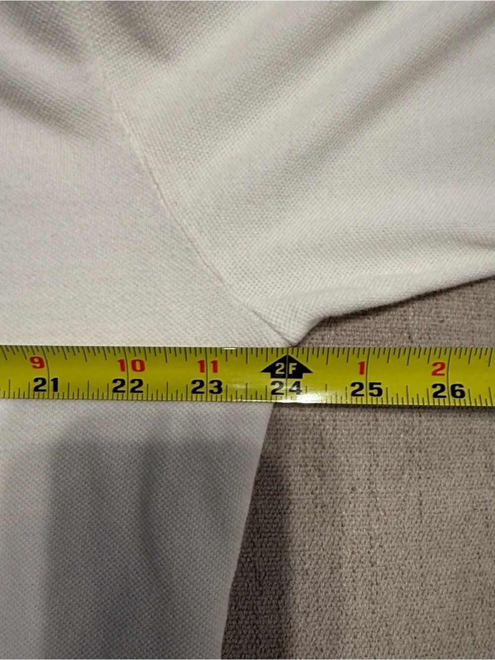 Ralph Lauren Long-Sleeve Polo Shirt - White with Navy Pony Preppy Luxe